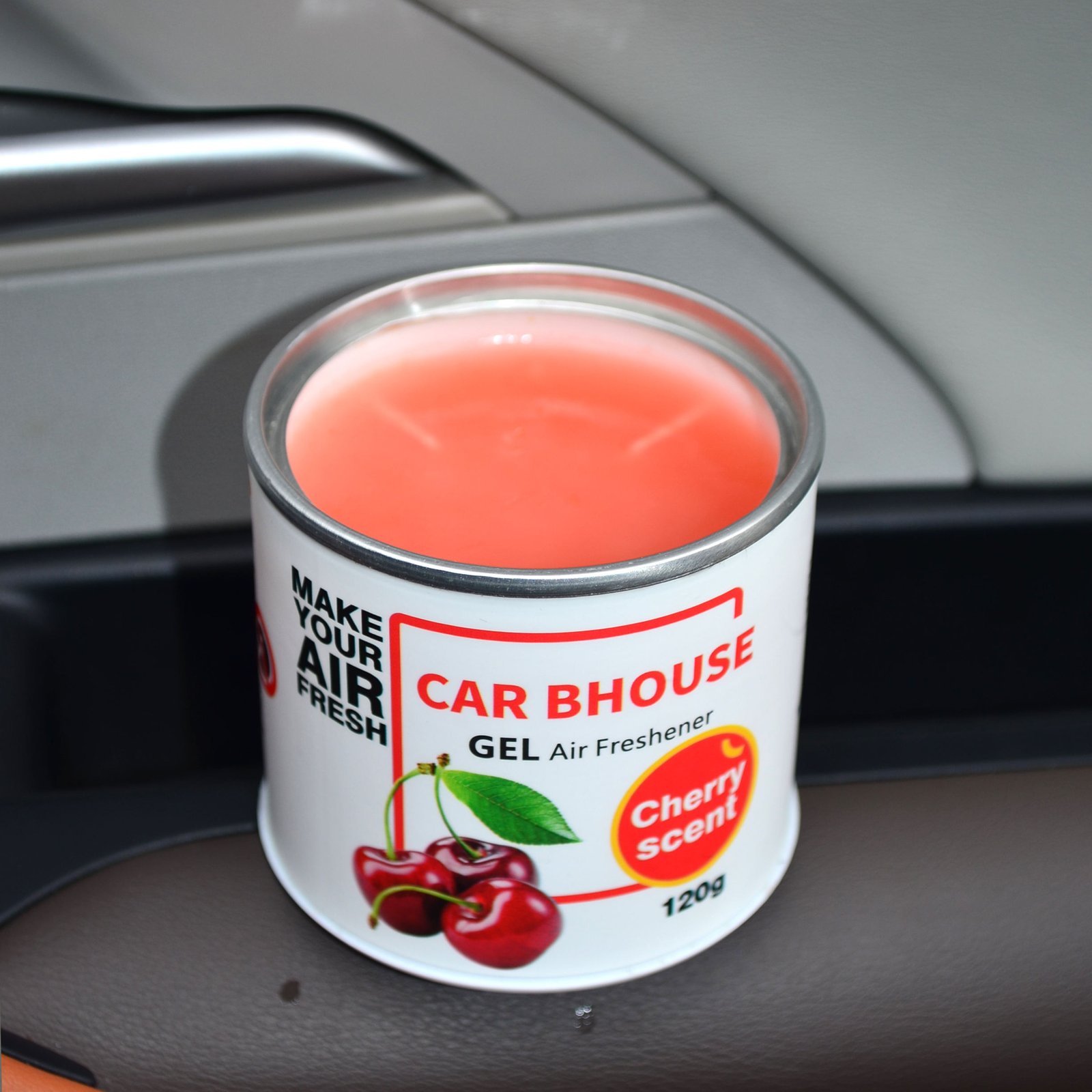 Factory Outlet Car Bhouse Solid Gel Car Air Freshener — Cherry, Strawberry, Vanilla